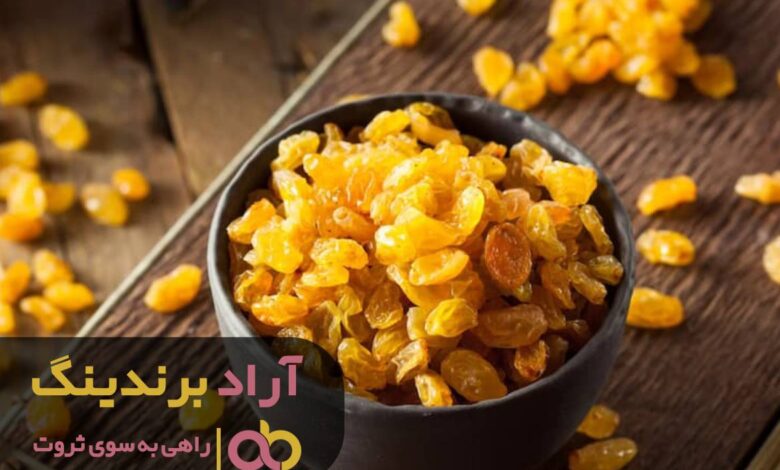 راه پولدار شدنتو با کشمش پیدا کن